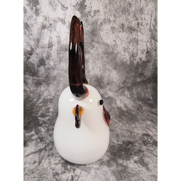 Villory and Boch Blown Glass Reindeer Figurine Tabletop Decor - Picture 4 of 5